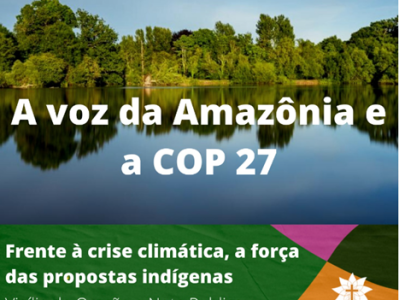 A VOZ DA AMAZÔNIA E A COP 27